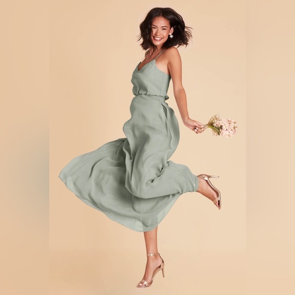 Birdy Grey Gwennie Dress in Sage - Picture 4 of 7